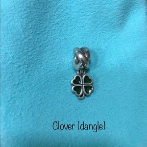 Pandora dangle clover charm